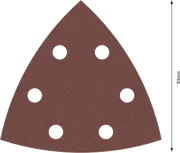 Hoja de lija Bosch PRO F460 93x93mm grano 240.
