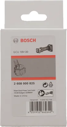 Adaptador de aspiradora Bosch para GCU 18V-30.