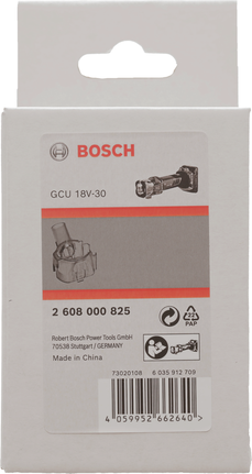 Adaptador de aspiradora Bosch para GCU 18V-30.