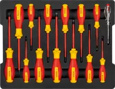 Set de destornilladores mixtos VDE (14 piezas)
