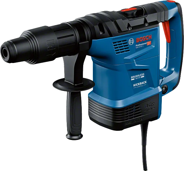 Martillo perforador Bosch GBH 6-42 C con SDS max y control de retroceso.