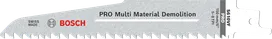 Hoja de sierra Bosch PRO Multi Material Demolition S610VF.