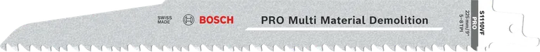 Hoja Bosch PRO Multi Material Demolition S1110VF, dentado Vario.