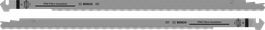 Hoja de sierra tándem con aislamiento de fibra Bosch PRO 408 mm 2 uds.