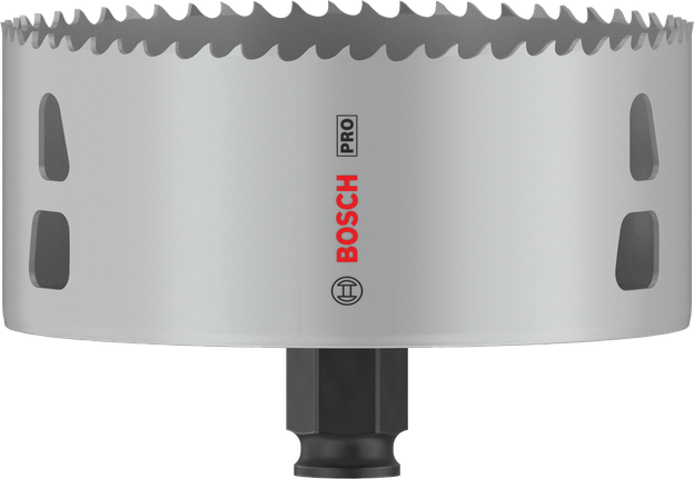 Sierra de corona Bosch PRO Multi Material PC Plus, diámetro 111 mm.