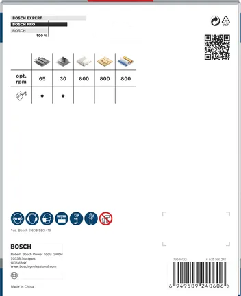 Sierra de corona multimaterial Bosch PRO 127 mm.