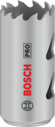 Sierra de corona multimaterial Bosch PRO rosca 24 mm.