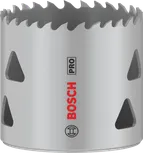 Sierra de corona multimaterial Bosch PRO roscada de 54 mm.