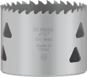 Sierra de corona multimaterial Bosch PRO de 64 mm para cortes versátiles.