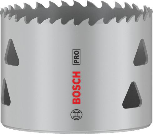 Sierra de corona multimaterial Bosch PRO roscada 65 mm.