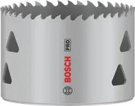 Sierra de corona multimaterial Bosch PRO roscada de 73 mm.