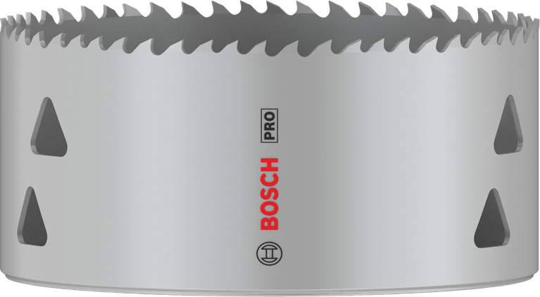 Sierra de corona multimaterial Bosch PRO roscada 105 mm.