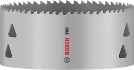 Sierra de corona multimaterial Bosch PRO roscada 114 mm.