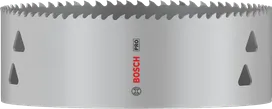 Sierra de corona multimaterial Bosch PRO de 146 mm para cortes versátiles.