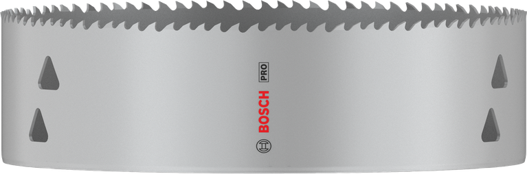Sierra de corona multimaterial Bosch PRO de 177 mm para cortes versátiles.