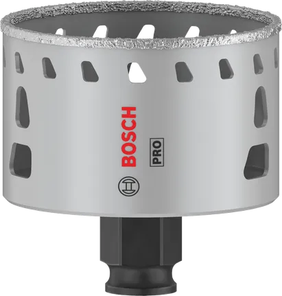 Sierra de corona Bosch PRO Tile PC Plus 67 mm para azulejos.