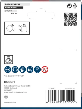 Sierra de corona Bosch PRO Tile PC Plus 83 mm.