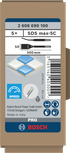 Juego de cinceles para azulejos Bosch PRO SDS max-5C 50×300 mm 5 piezas.
