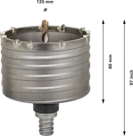 Cortador de núcleos Bosch PRO SDS max-5 de 125 mm con 11 dientes.