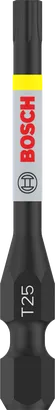 Punta de impacto Bosch PRO Torx T25 de 55 mm para destornilladores de impacto.