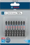 Puntas de destornillador de impacto Bosch PRO PH2 de 55 mm, 8 unidades.