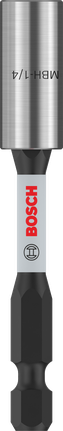 Portapuntas de impacto estándar Bosch PRO de 75 mm y accionamiento de 1/4 de pulgada.