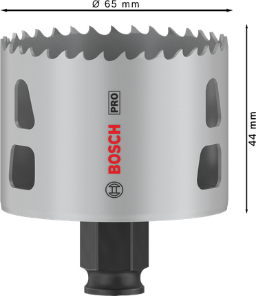 Sierra de corona Bosch PRO Multi Material PC Plus 65 mm.