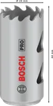 Sierra de corona multimaterial Bosch PRO rosca 24 mm.
