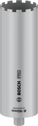 Cortador de núcleo Bosch PRO húmedo 162 mm 1 1/4" UNC.