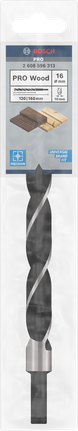 Broca de punta fina Bosch PRO Wood de 16 mm.