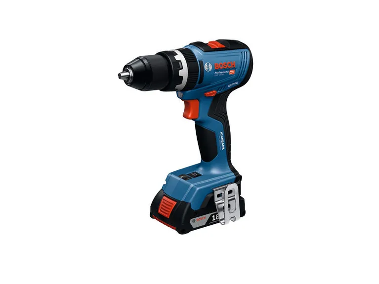 Taladro de impacto inalámbrico Bosch GSB 18V-65 con control de retroceso.
