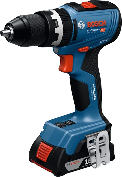 Taladro inalámbrico Bosch GSB 18V-65 con batería AMPShare.