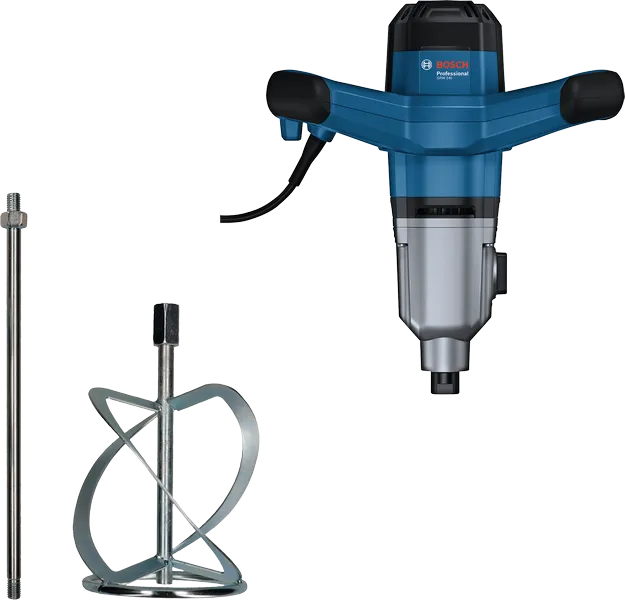Taladro mezclador Bosch GRW 140 con accesorio de paleta.