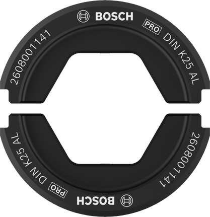 Matriz de crimpado Bosch PRO DIN K25 AL 150 mm² para aluminio.
