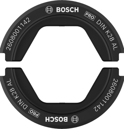 Matriz de crimpado Bosch PRO DIN K28 AL 185 mm² para aluminio.