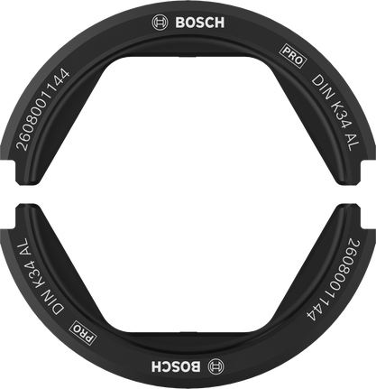 Matriz de crimpado Bosch PRO DIN K34 AL 300 mm² para aluminio.