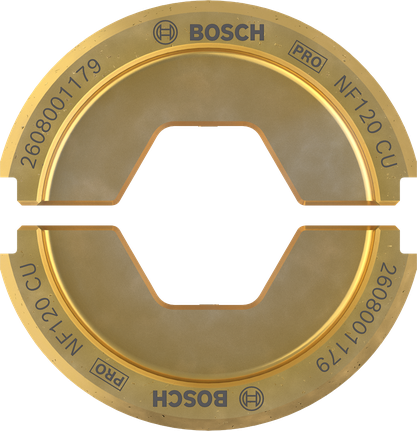 Matriz de crimpeado Bosch PRO NF120 CU 120 mm² para cobre.