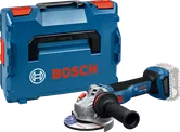 Amoladora angular inalámbrica Bosch GWS 18V-11 con maletín.