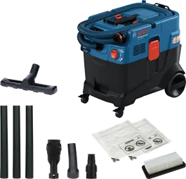 Bosch GAS 400 Un extractor multiusos con accesorios.