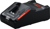Cargador Bosch EXAL18V-160 con carga ultrarrápida.