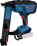 Grapadora de madera inalámbrica Bosch EXTH18V-50M con batería de 18 V.