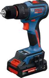 Taladro combinado inalámbrico Bosch EXSB18V-90 con batería de 4 Ah.