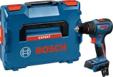 Taladro inalámbrico Bosch EXSR18V-90 con maletín de transporte.