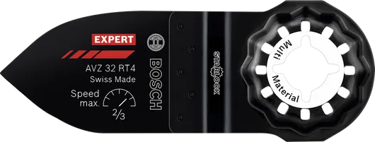 Hoja de lijado de carburo Bosch EXPERT AVZ 32 RT4.