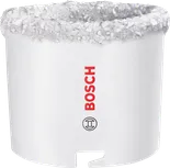 Sierra de corona Bosch para ladrillos y baldosas blandas de 83 x 60 mm.
