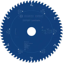 Hoja de sierra circular laminada Bosch EXPERT, 60 dientes.