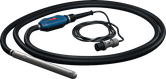Vibrador de hormigón Bosch GDI38-500 con cable de alimentación incorporado.