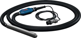 Vibrador de hormigón Bosch GDI50-500 con unidad de control.