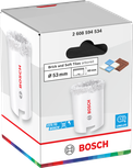Sierra de corona perforadora Bosch para ladrillos y baldosas blandas de 53x60 mm.