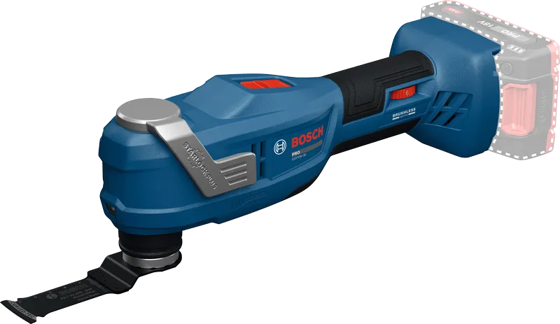 Herramienta multifunción Bosch GOP18V-30, inalámbrica.